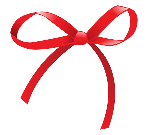 Bow, ribbon, gift — Stock Vector
