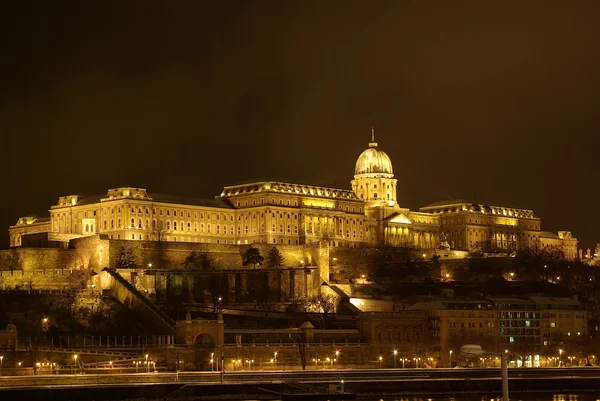 stock image Buda lock in the night