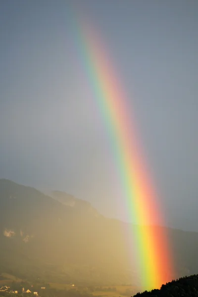 stock image Rainbow Over Mountain