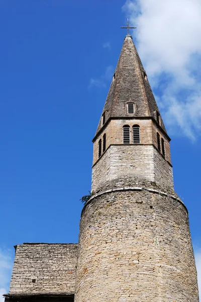 Старый церковный шпиль — стоковое фото
