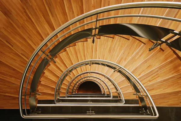 木制楼梯 — 图库照片