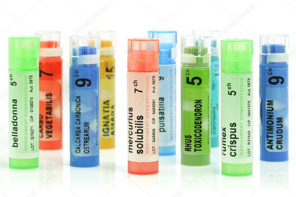 Homeopathy tubes