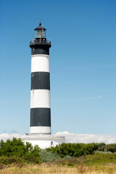 黒と白の灯台 — ストック写真