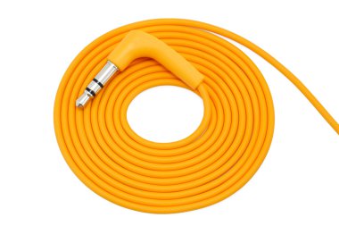 Wrapped orange cable clipart