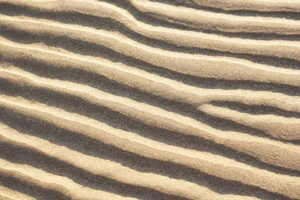 Bølger i sandet - Stock-foto