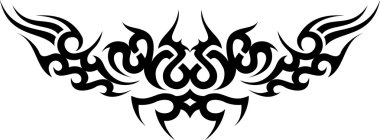 Tribal tattoo clipart