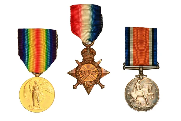 Medaillen im Ersten Weltkrieg. — Stockfoto
