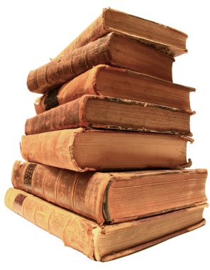 Pile of Old Books. clipart