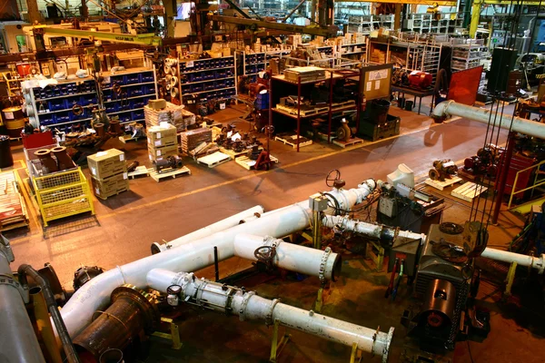 Podłogi sklep producenta metali ciężkich — Zdjęcie stockowe