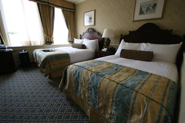 Luxe hotelkamer. — Stockfoto