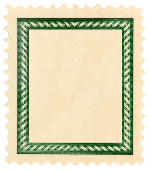 Briefmarke mit Rahmen. lizenzfreie Stockbilder