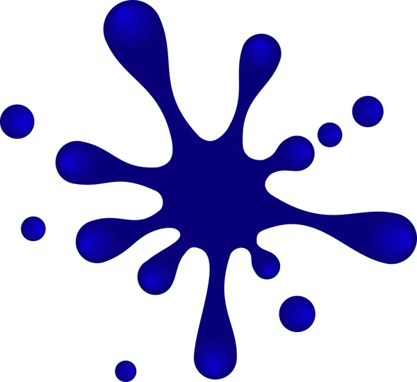 Perle bleue — Image vectorielle
