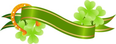 St. Patrick's day banner clipart