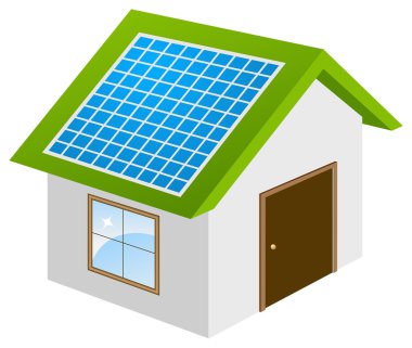 Ecohouse clipart