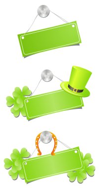 St. Patrick's day banner clipart