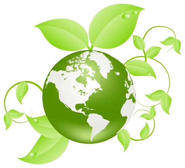 Környezetvédelmi koncepció — Stock Vector