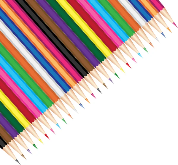 Crayons — Image vectorielle