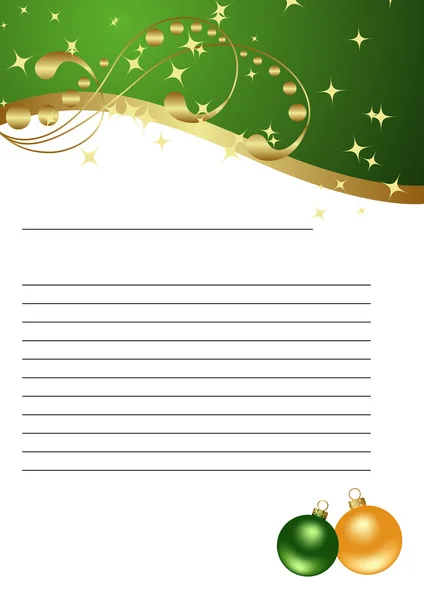 Paper for Christmas — Stock Vector