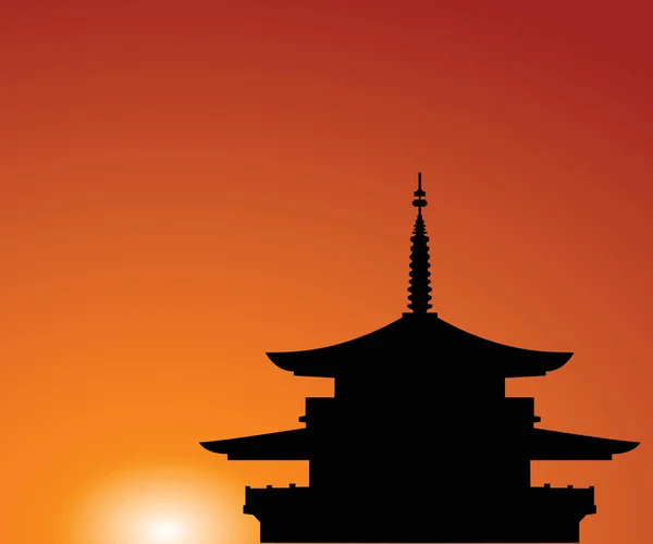 Pagoda — Stok Vektör