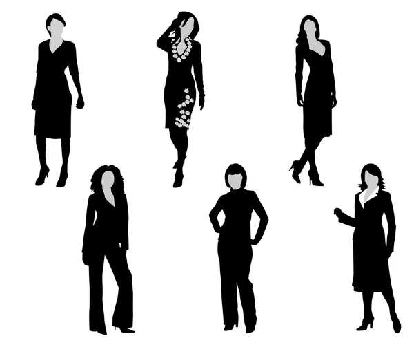 stock vector Womans