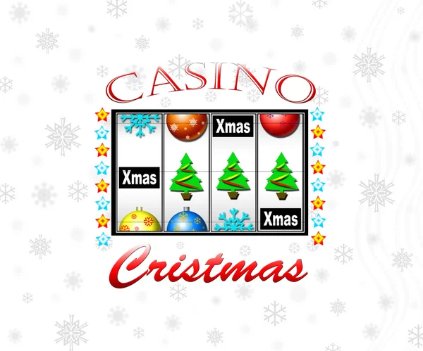 Casino de Navidad — Foto de Stock