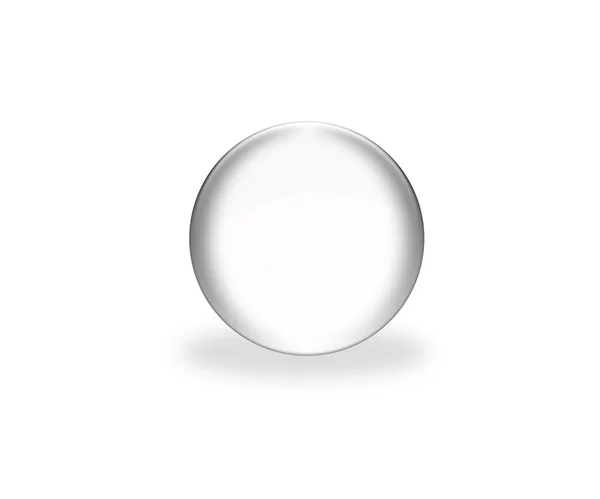 3d grey sphere — Stock Photo, Image