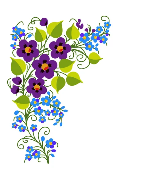 Квітка фон — стоковий вектор