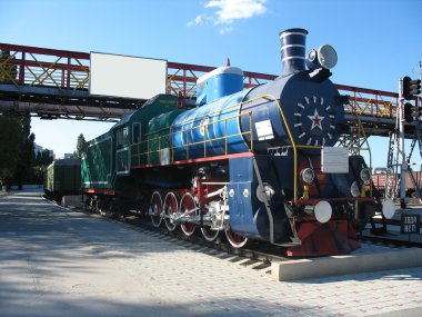 eski tren lokomotifi