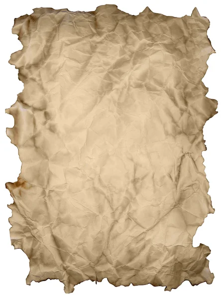 Изолированная мятная бумага — стоковое фото
