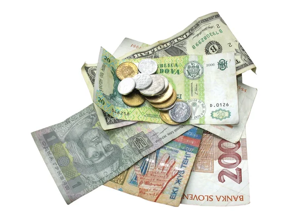 stock image Money from different countryes