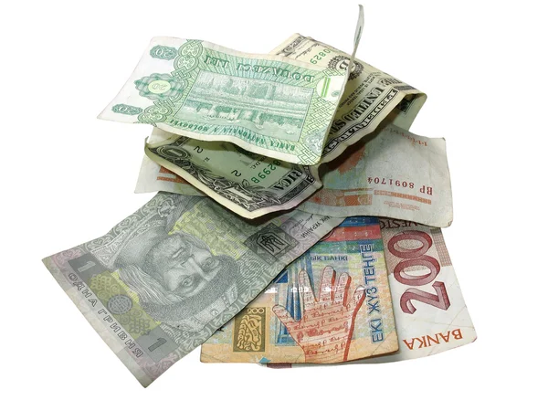 stock image Money from different countryes