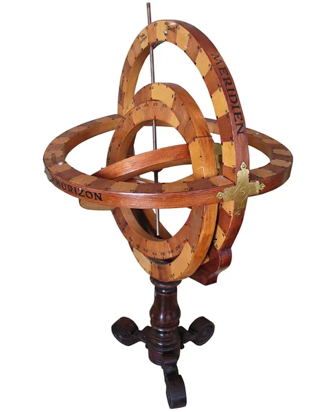 Starověké astrolábu, samostatný — Stock fotografie