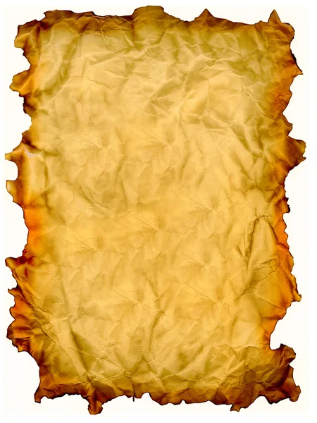 Изолированная мятная бумага — стоковое фото