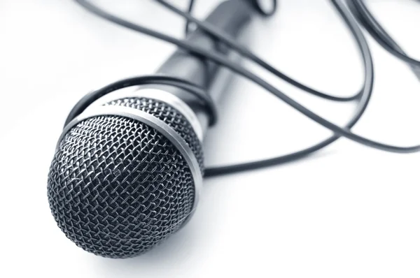 Mikrofon konceptuell bild. — Stockfoto