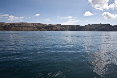 Lake Titicaca Waterscape clipart