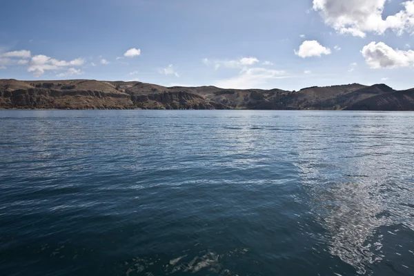 Lago Titicaca Paesaggio acquatico — Foto Stock