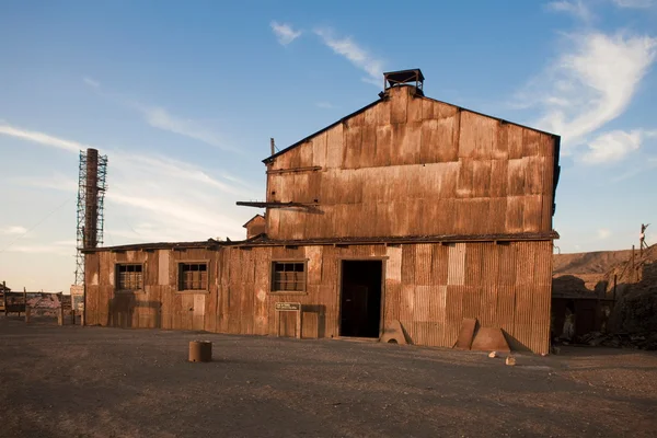 Opuszczone miasto - humberstone i santa laura — Zdjęcie stockowe