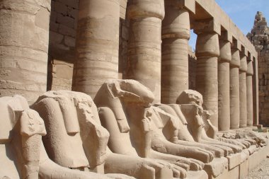Egypt Series (Lion Statues) clipart
