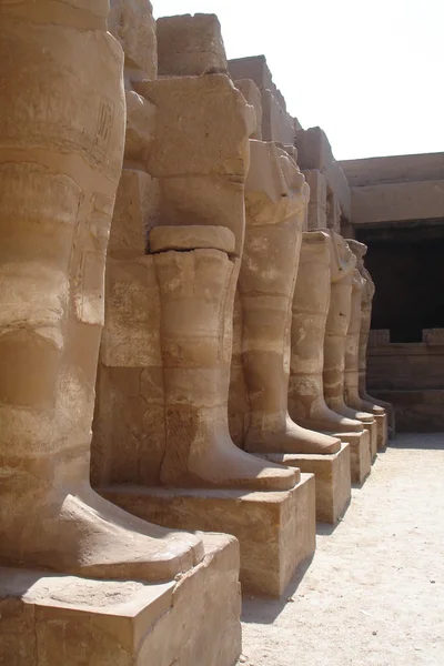 Αίγυπτος σειρά (κάθετη αγάλματα) — Φωτογραφία Αρχείου