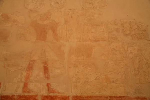 Αίγυπτος σειρά (ιερογλυφικό - οριζόντια) — Φωτογραφία Αρχείου