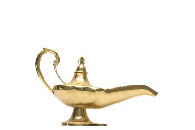 Gold Magic Lamp clipart