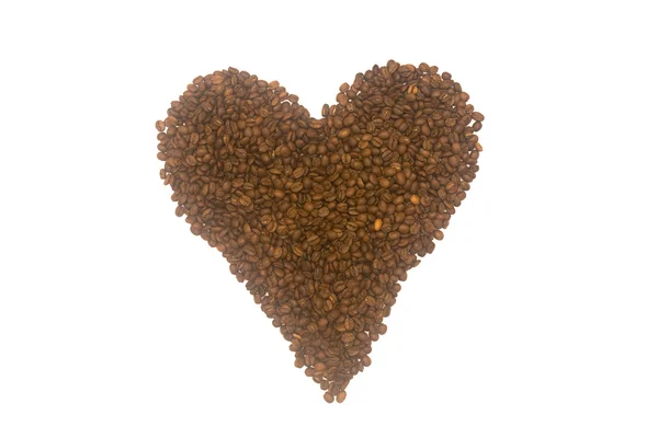 Coffee Heart — Stock Photo, Image