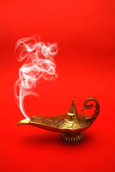 Stock image Smoking Genie Lamp