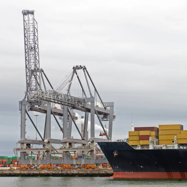 Puerto industrial — Foto de Stock