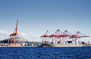 Seattle container terminal