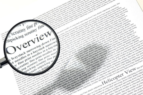 Ведение общего обзора
