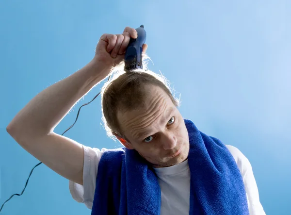 Självbetjäning frisör — Stockfoto