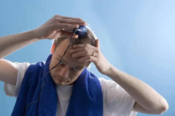 Självbetjäning frisör — Stockfoto