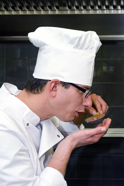 Chef stuzzicante — Foto Stock