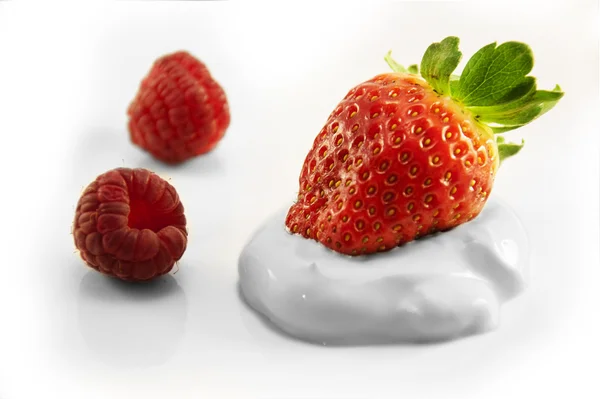 Creamed snack — Stock Photo, Image